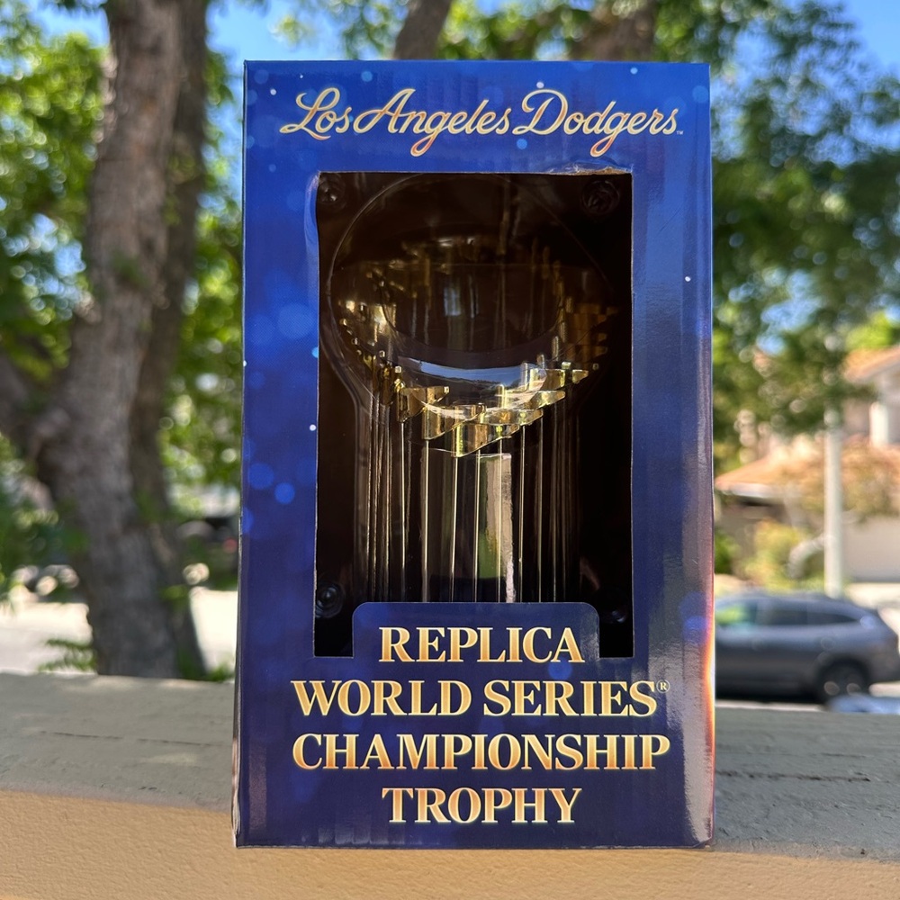 Los Angeles Dodgers Championship Trophy Replica